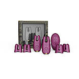 Смарт-вібратор для грудей Zalo - Nave Velvet Purple, пульт ДК, робота через додаток 777Store.com.ua, фото 6