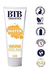 Розігрівальне мастило на водній основі BTB WARM FEELING (100 мл) 777Store.com.ua