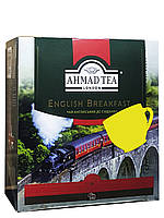 Чай Ahmad English Breakfast черный в пакетиках 100 шт х 2 г (927)