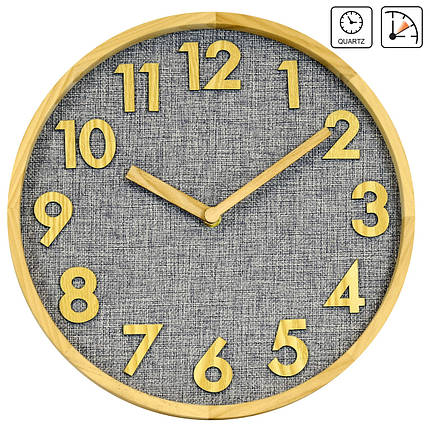 Годинник настінний Technoline WT7235 Grey/Brown (WT7235), фото 3