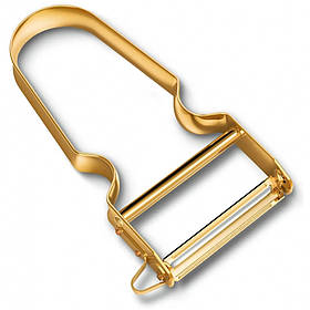 Овочечистка Rex пряме лезо позолота (109x65x13мм)