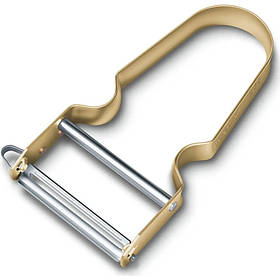 Овочечистка Rex пряме лезо жовт. (109x65x13мм)