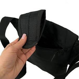 Сумка з кобурою для прихованого носіння зброї Cordura чорна (LE2789), фото 3