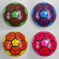 М'яч гумовий 4 кольори, розмір 9", вага 60 грамів /500/ C44661 irs