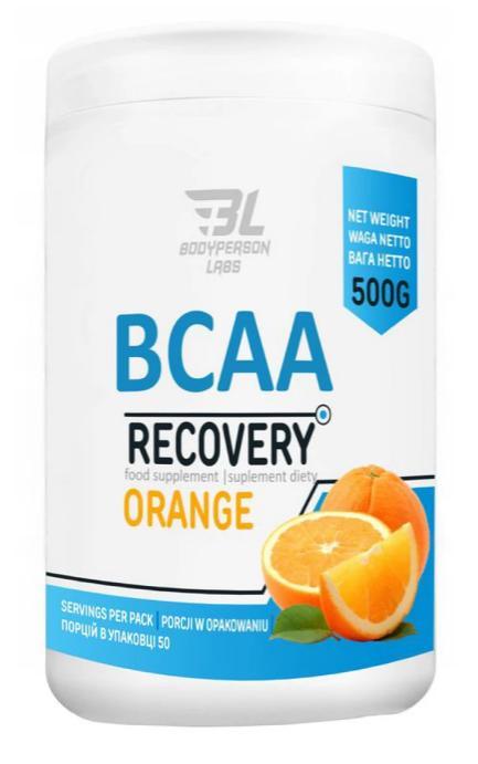 Амінокислоти ВСАА Bodyperson Labs BCAA Recovery 500 грам Смак : Orange