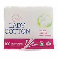 Ватні палички Lady Cotton (100 шт/уп)