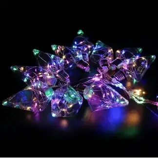 Xmas гірлянда у вигляді Лампочки ромб150 Led Мультикольорова 10M 8CM 3M1,5M (30), фото 1