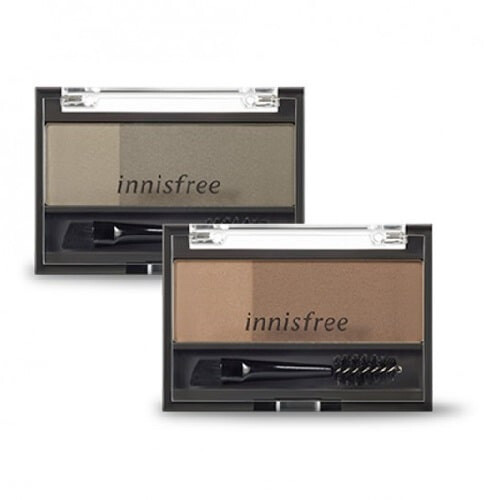 Палетка тіней для брів Innisfree Two Tone Eyebrow Kit (01 тон)