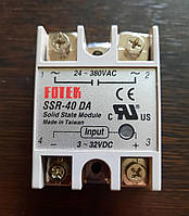 SSR-40-DA -FOTEK ОРИГІНАЛЬНА ПРОДУКЦІЯ 40a вхiд- DC 3-32v вихiд- 380v АС реле твердотiле