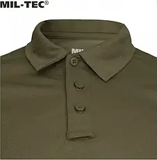 Тактична футболка поло Mil-Tec Tactical Quickdry poloshirt, фото 3