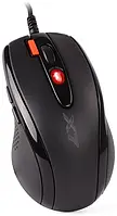 Провідна миша + килимок, A4Tech X7 Oscar Mouse X-710BK + X7-200MP (X-7120)