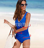 Жіночий суцільний купальник у кольорах і великих розмірах, фото 7