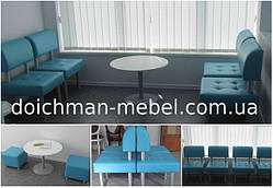 М'які меблі для медичних установ, диван для офісу, приймальні купити від виробника в Україні