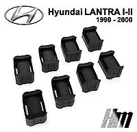 Ремкомплект ограничителя дверей Hyundai LANTRA (I-II) 1990 - 2000, фиксаторы, вкладыши, втулки