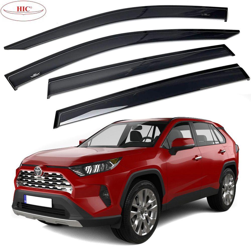 Дефлектори вікон вітровики HIC для Toyota Rav 4 2018- Original (T172-IJ), фото 1