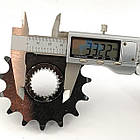 Зірка передня 530 15 зуба D 25 L 32 квадроцикла 150 200 куб см, фото 2