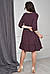 Сукня жіноча фіолетового кольору р.36 155079M, фото 3