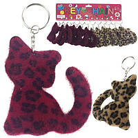 Брелок на ключі Кіт леопардовий 12 шт