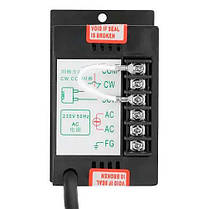 Регулятор швидкості обертання електродвигунів US-52 до 400 Вт, 220 В, фото 4