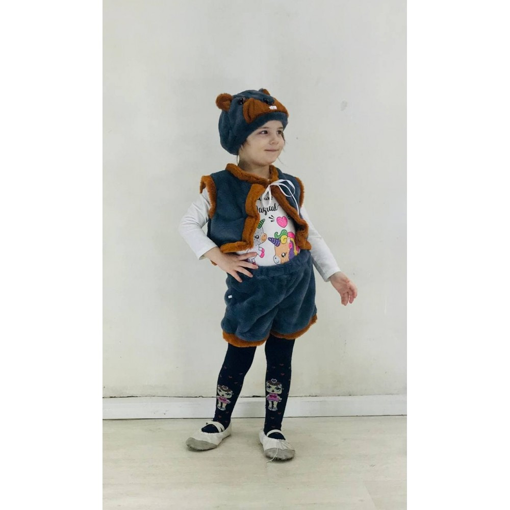 Карнавальний костюм Бобра на свято ранок виступ, фото 1