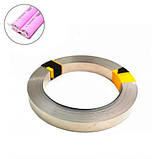 Нікелева стрічка 10м 8x0.15мм для точної сварки акумуляторів, фото 3