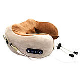 Бездротовий масажер для шиї Shiatsu, масажна подушка Bass Polska BH 12818, фото 4