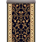 Килимова доріжка синя ширина 1,20м Lotos 523/810