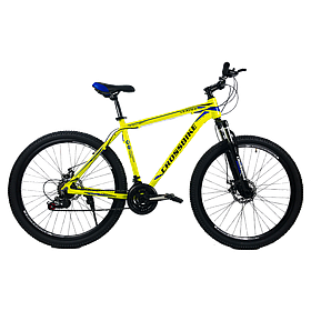 Велосипед CrossBike 27.5" Leader Рама-19.5" neon yellow