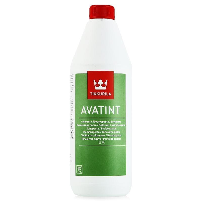 Tikkurila Avatint - пігментна паста для колеровочної системи, колір CH (Карбон), 1 л