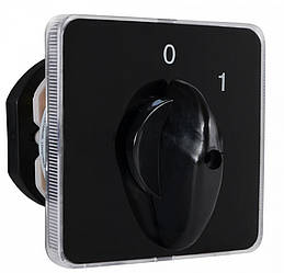 Перемикач пакетний типу ПКП Е9 25А/2.823 (1-0, 3 полюса)