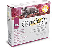 Bayer Profender капли для кошек весом от 5 до 8 кг 1 пипетка
