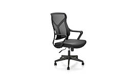 Крісло в офіс Santo чорний Halmar