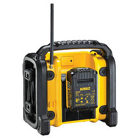 Радіоприймач AM/FM, AUX порт, DeWALT DCR019