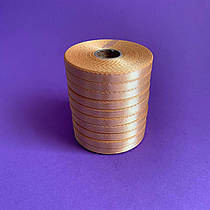 Стрічка атласна 6 мм "Карамель"