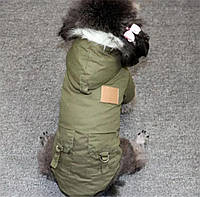 Куртка для собак дрібних порід розмір S