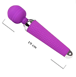 Вібратор масажер кліторний і вагінальний стимулятор, Вібромасажний мікрофон, що перезаряджається, Інтимні іграшки, фото 4