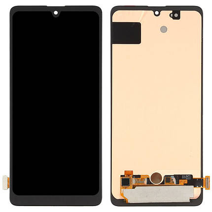 Дисплей для Samsung A715 Galaxy A71 (2020) з чорним тачскрином OLED, фото 1