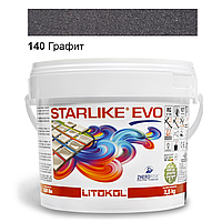 Эпоксидная фуга Litokol Starlike EVO 140 Графит 1 кг