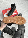 Кросівки чоловічі Nike SF Air Force 1 High Special Field Black найк аїр форс 1 поспішл філд чорний, фото 6