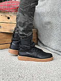 Кросівки чоловічі Nike SF Air Force 1 High Special Field Black найк аїр форс 1 поспішл філд чорний, фото 8