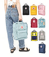 Городской рюкзак FjallRaven Kanken 16 л + Подарок Бананка Kanken Hip Pack