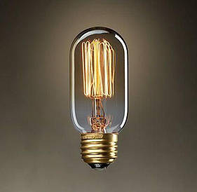 Лампа Едісона Міні Циліндр/40W E27 220-240V 2700K LM720/ Вінтажна лампа