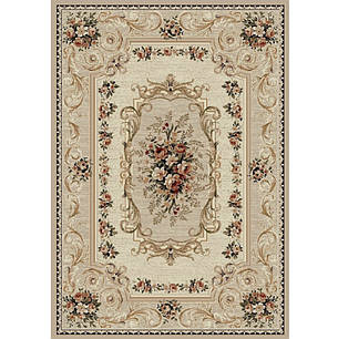 Килим 2,50*3,50 бежевий класичний з квітами LOTOS 535/106, фото 1
