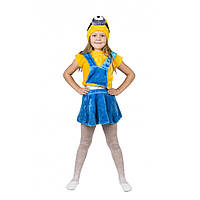 Дитячий карнавальний костюм Міньйон для дівчинки на свято ранок виступ новий рік