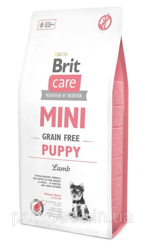 Корм Brit Care Мini Puppy Lamb (Бріт Кеа для цуценят дрібних порід з ягням) 7кг.