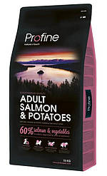 Корм Profine Adult Salmon (Профайн для дорослих собак з лососем), 15кг.