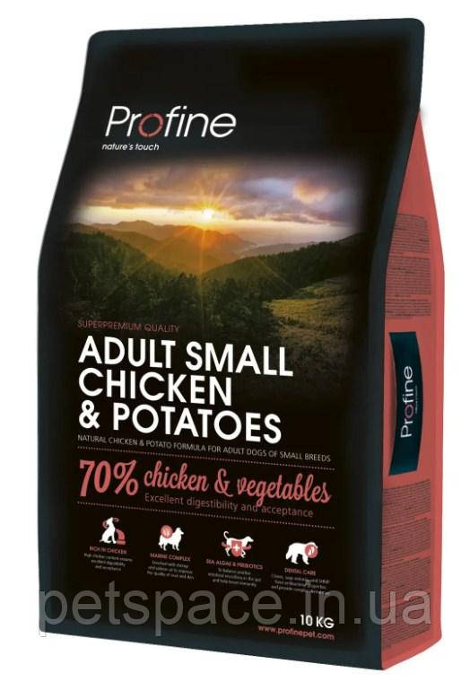 Корм Profine Adult Small Breed Chicken (Профайн для дорослих собак малих порід з куркою), 2кг., фото 1