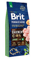 Корм для собак Brit Premium by Nature Junior XL (Брит Премиум Юниор ХЛ) 15кг.