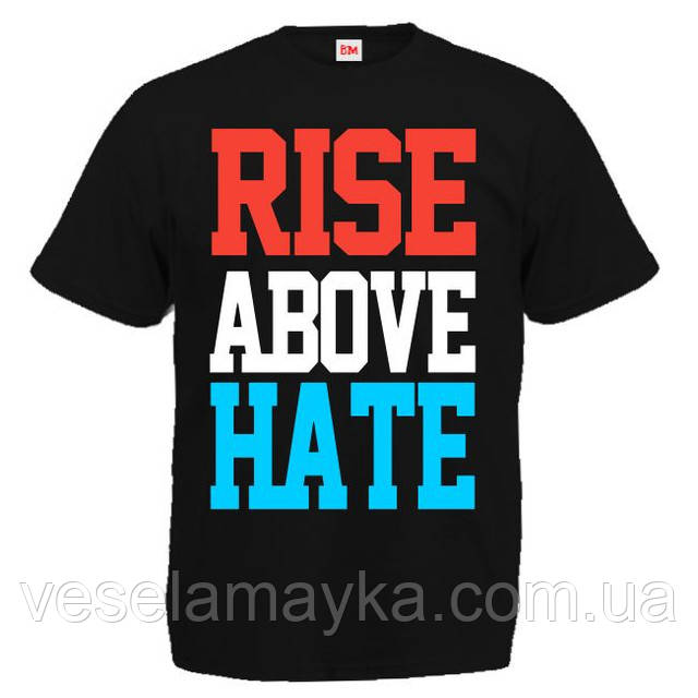 Футболка "Rise above hate (John Cena)"