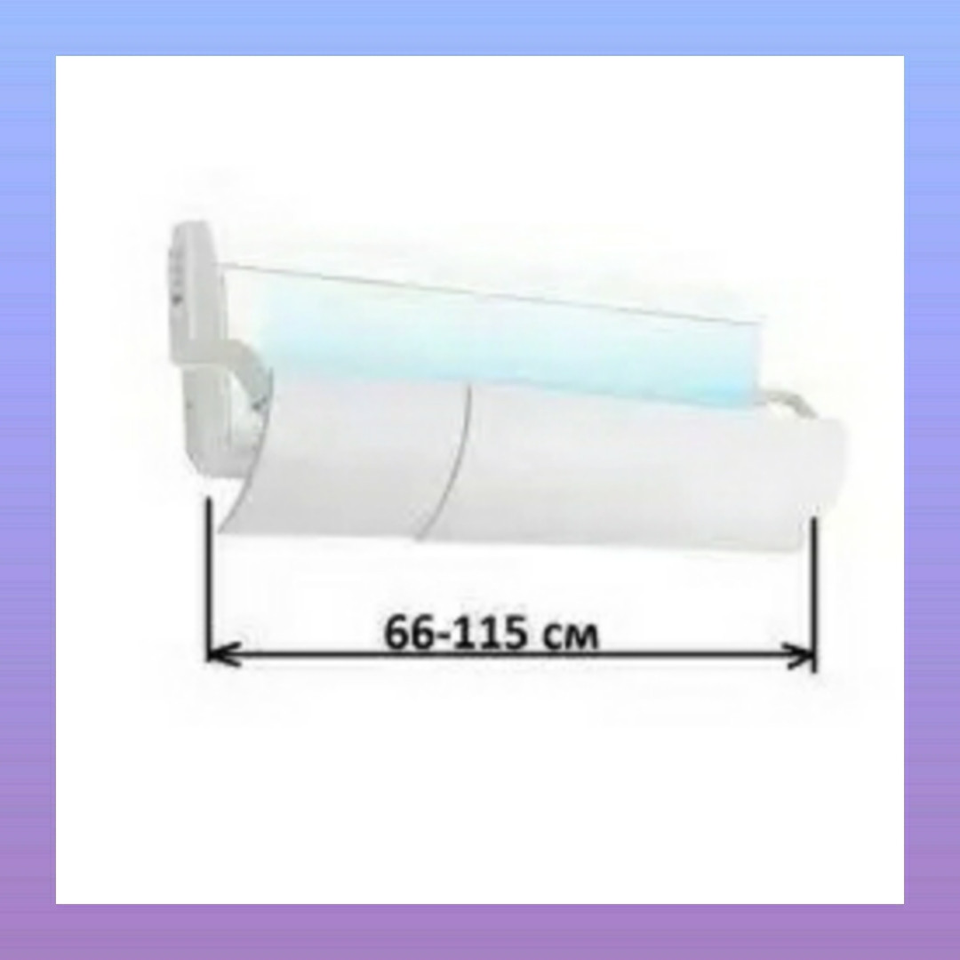 Захисний екран (дефлектор розсувний (L = 660-1150 mm) для внутрішнього блока кондиціонера